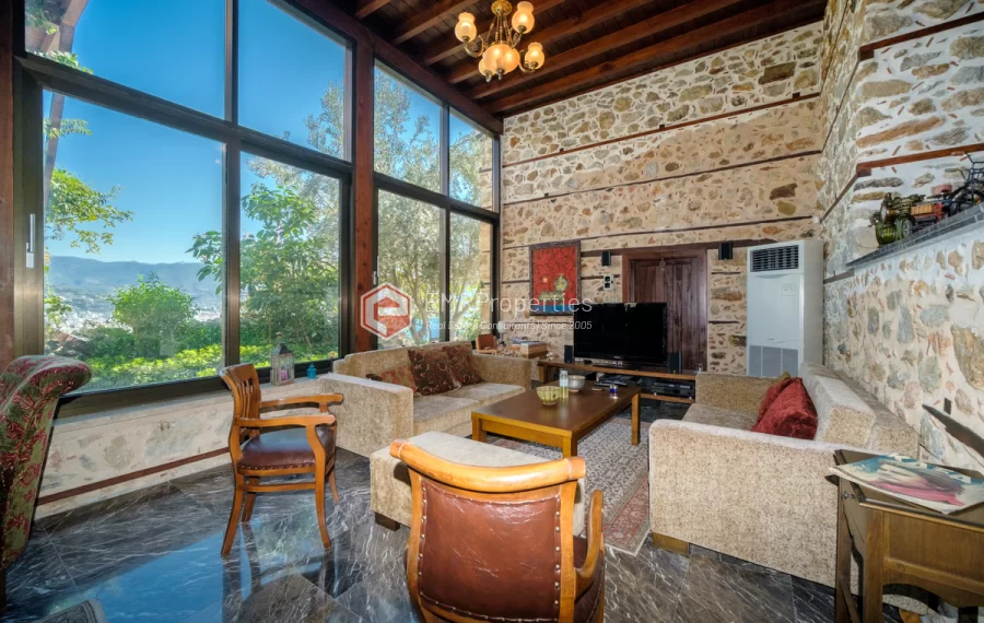 Exklusive historische 5 Zimmer Villa auf der Burg zum Verkauf in Alanya