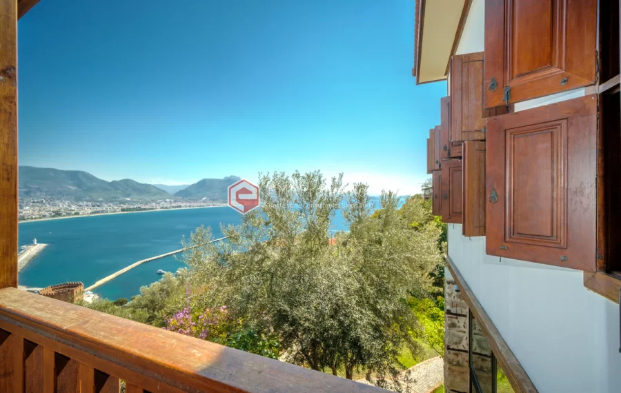 Exklusive historische 5 Zimmer Villa auf der Burg zum Verkauf in Alanya