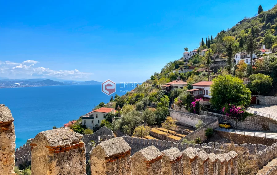 Exklusive historische 5 Zimmer Villa auf der Burg zum Verkauf in Alanya