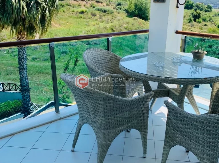 Duplex Penthouse mit Meerblick und 2 Schlafzimmern zum Verkauf in einer Wohnanlage in Side Antalya