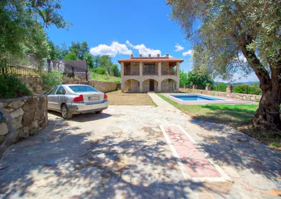 Detached stone house for sale in Side Antalya