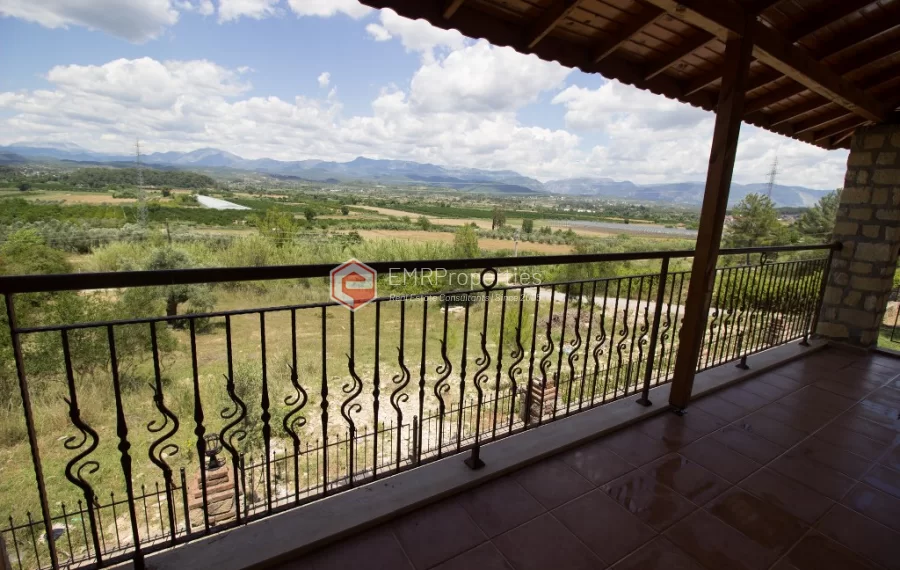 Detached stone house for sale in Side Antalya