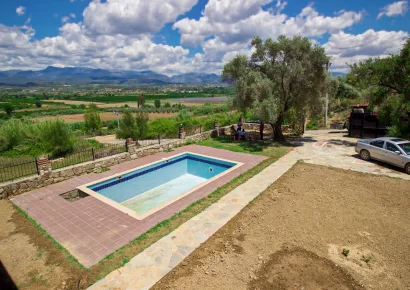 Detached stone house for sale in Side Antalya