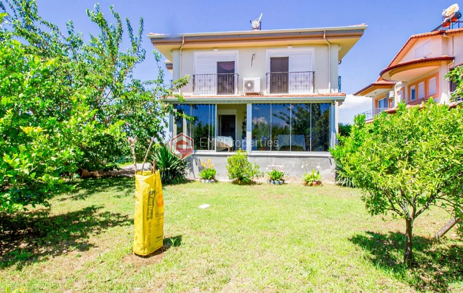 4 bedroom private villa in a large plot for sale in Side Antalya