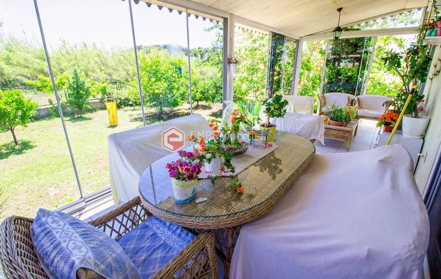4 bedroom private villa in a large plot for sale in Side Antalya