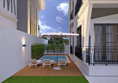 Роскошная отдельная вилла на продажу в Белеке, Анталия