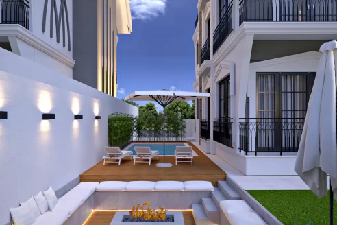 Luxury detached villa for sale in Belek Antalya