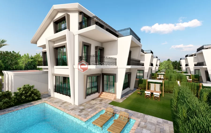 Brandnew exclusive detached villa for sale in Belek Antalya