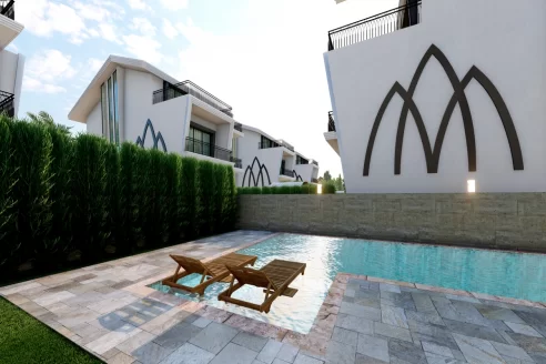 Brandneue exklusive freistehende Villa zum Verkauf in Belek Antalya