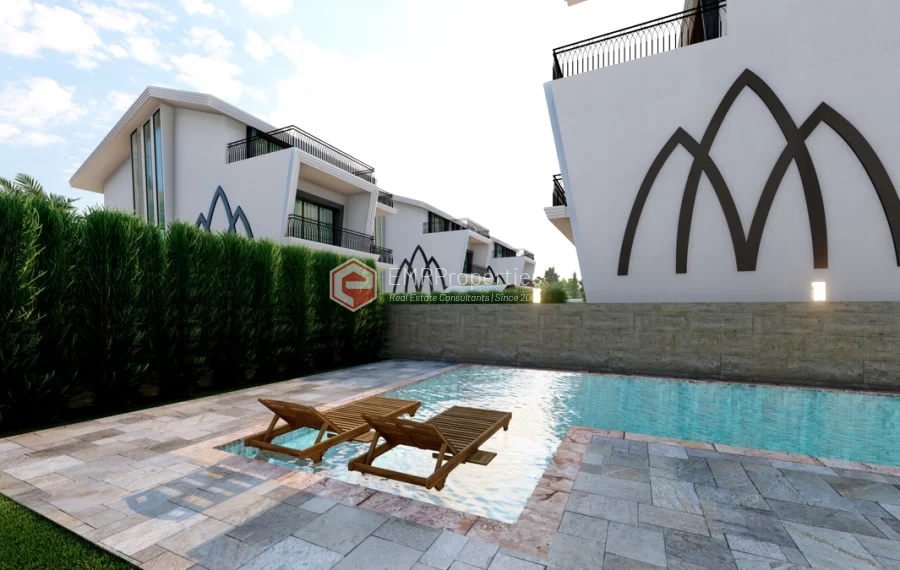 Brandnew exclusive detached villa for sale in Belek Antalya