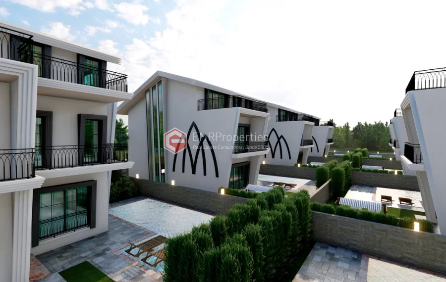 Brandnew exclusive detached villa for sale in Belek Antalya