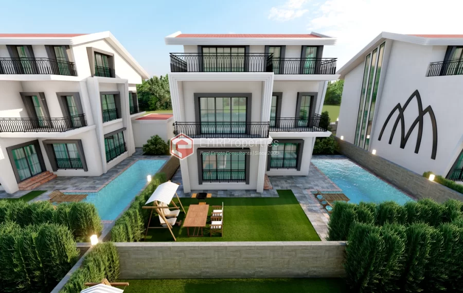 Brandnew exclusive detached villa for sale in Belek Antalya
