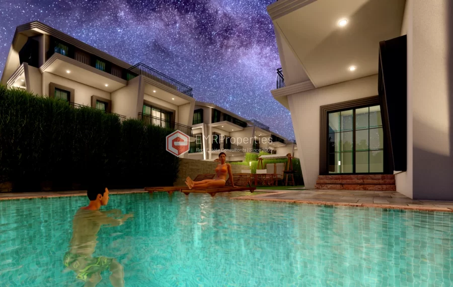Brandnew exclusive detached villa for sale in Belek Antalya