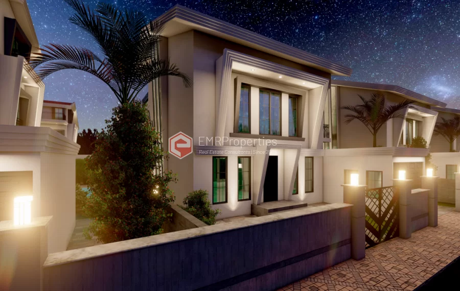 Brandnew exclusive detached villa for sale in Belek Antalya