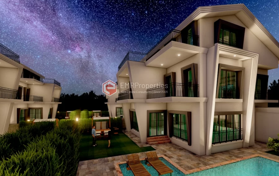 Brandnew exclusive detached villa for sale in Belek Antalya