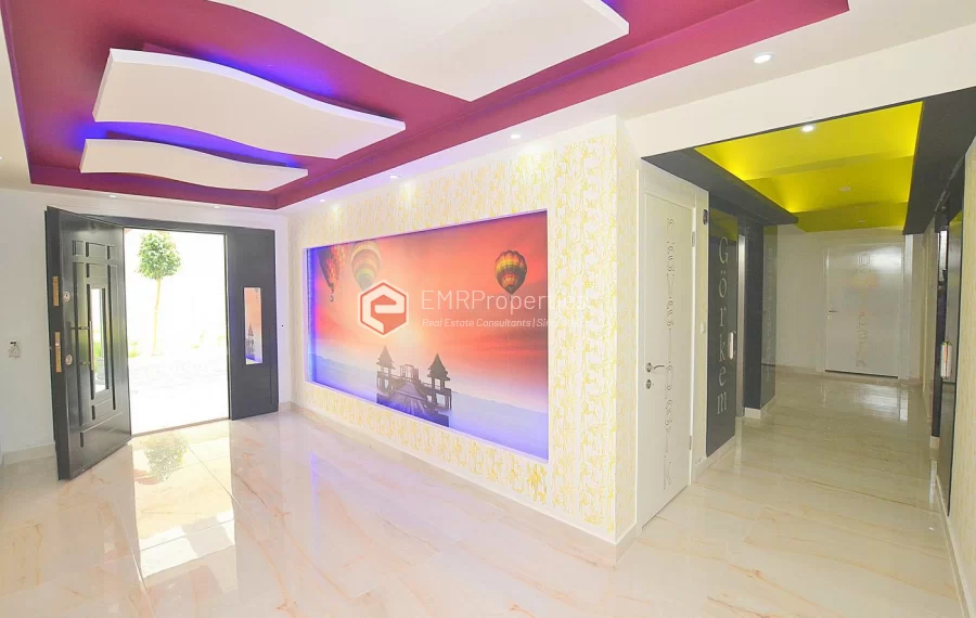 Brandneue Wohnung zum Verkauf in Alanya