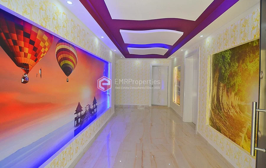 Brandneue Wohnung zum Verkauf in Alanya