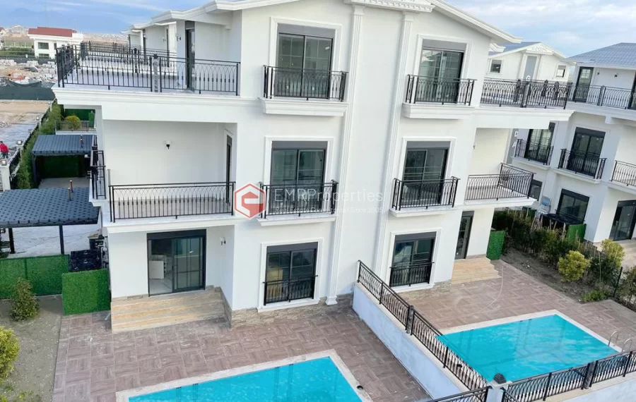 Erstklassige voll möblierte Doppelhaushälfte zum Verkauf in Belek Antalya