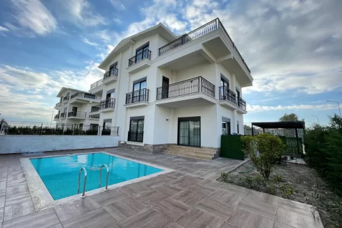Premium, fully furnished semi detached villa for sale in Belek Antalya