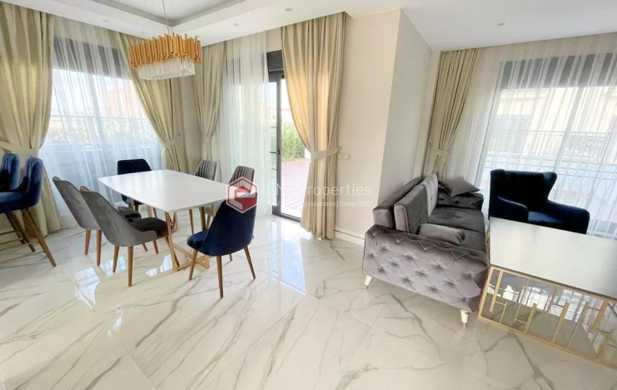 Erstklassige voll möblierte Doppelhaushälfte zum Verkauf in Belek Antalya