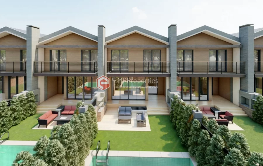 Premium Villen Projekt mit 5 Schlafzimmern zum Verkauf in Antalya Dösemealti