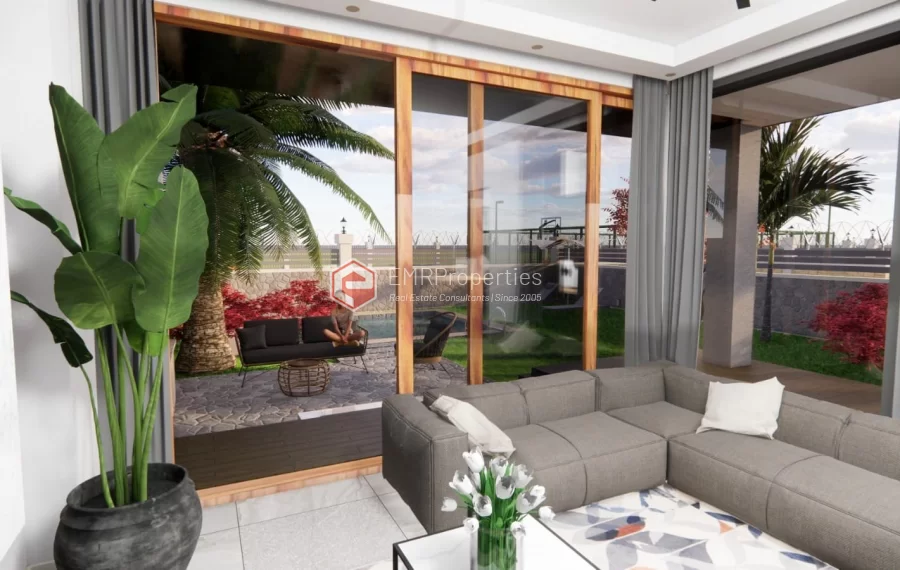 Premium Villen Projekt mit 5 Schlafzimmern zum Verkauf in Antalya Dösemealti