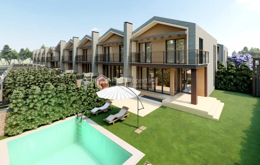 Premium Villen Projekt mit 5 Schlafzimmern zum Verkauf in Antalya Dösemealti