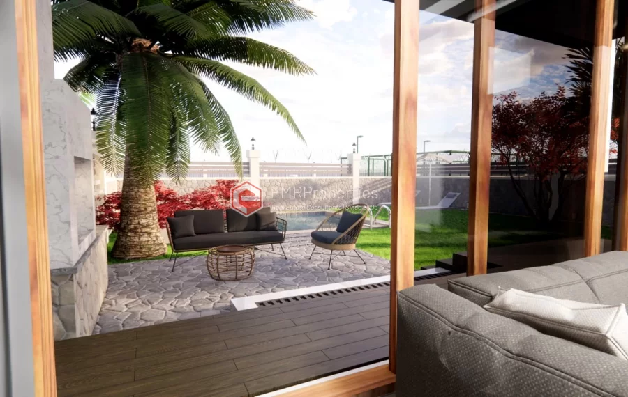 Premium Villen Projekt mit 5 Schlafzimmern zum Verkauf in Antalya Dösemealti