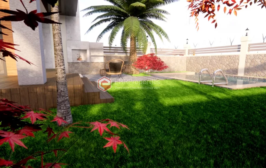 Premium Villen Projekt mit 5 Schlafzimmern zum Verkauf in Antalya Dösemealti