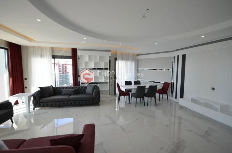 3 Schlafzimmer Premium-Klasse Maisonette Penthouse Wohnung zum Verkauf in Alanya, Kargicak