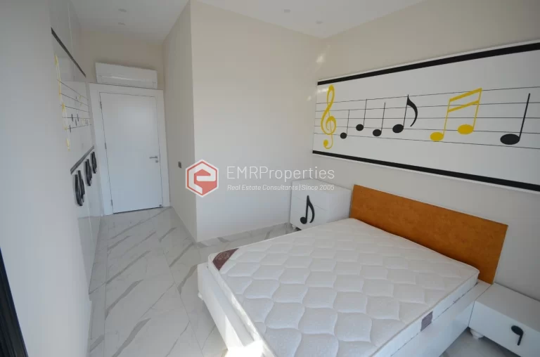 3 Schlafzimmer Premium-Klasse Maisonette Penthouse Wohnung zum Verkauf in Alanya, Kargicak