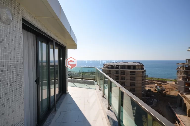 3 Schlafzimmer Premium-Klasse Maisonette Penthouse Wohnung zum Verkauf in Alanya, Kargicak