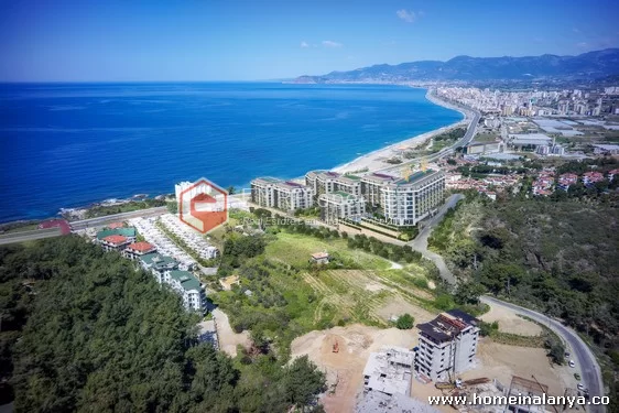 3 Schlafzimmer Premium-Klasse Maisonette Penthouse Wohnung zum Verkauf in Alanya, Kargicak