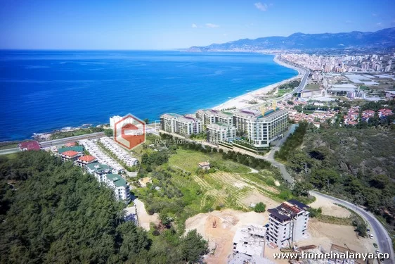 3 Schlafzimmer Premium-Klasse Maisonette Penthouse Wohnung zum Verkauf in Alanya, Kargicak