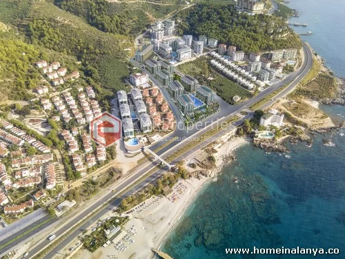 3 Schlafzimmer Premium-Klasse Maisonette Penthouse Wohnung zum Verkauf in Alanya, Kargicak