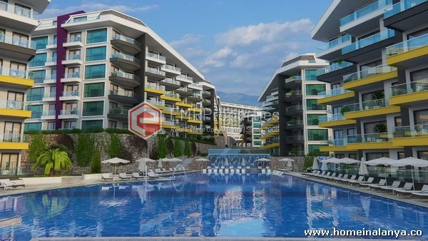 3 Schlafzimmer Premium-Klasse Maisonette Penthouse Wohnung zum Verkauf in Alanya, Kargicak