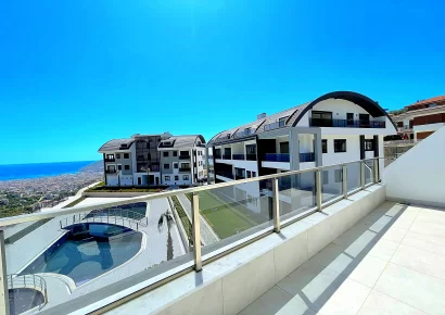 Brandnew 2 bedroom modern penthouse duplex for sale the best area in Tepe
