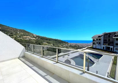 Brandnew 2 bedroom modern penthouse duplex for sale the best area in Tepe