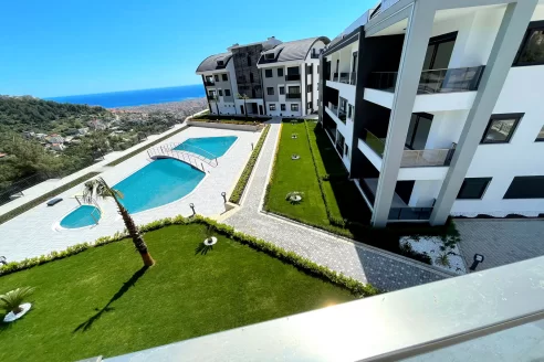 Quality 3 bedroom penthouse duplex for sale in Tepe Alanya
