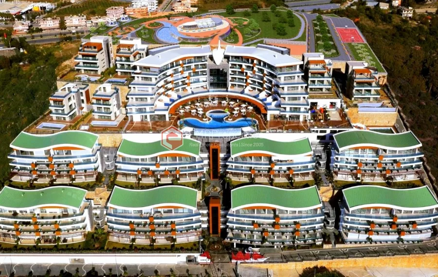 Zeitgenössische Wohnvilla mit 6 Zimmer zum Verkauf in Konakli