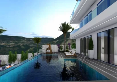Ultra luxury and high quality villa with 5 bedroom for sale in Alanya Bektas