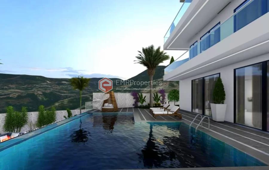 Ultra luxury and high quality villa with 5 bedroom for sale in Alanya Bektas