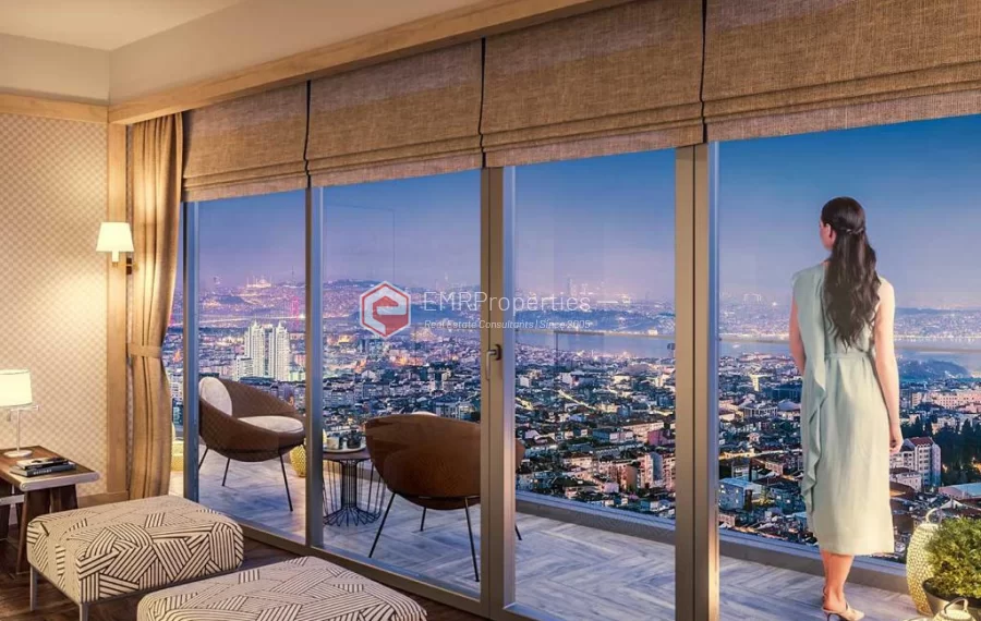 Wohnungen zum Verkauf in einem ultra luxuriösen Residenzprojekt, das mitten im Herzen von Istanbul