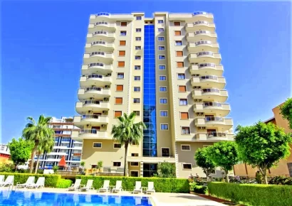 Luxury 4 bedroom penthouse with a huge terrace and panoramic view for sale in Mahmutlar