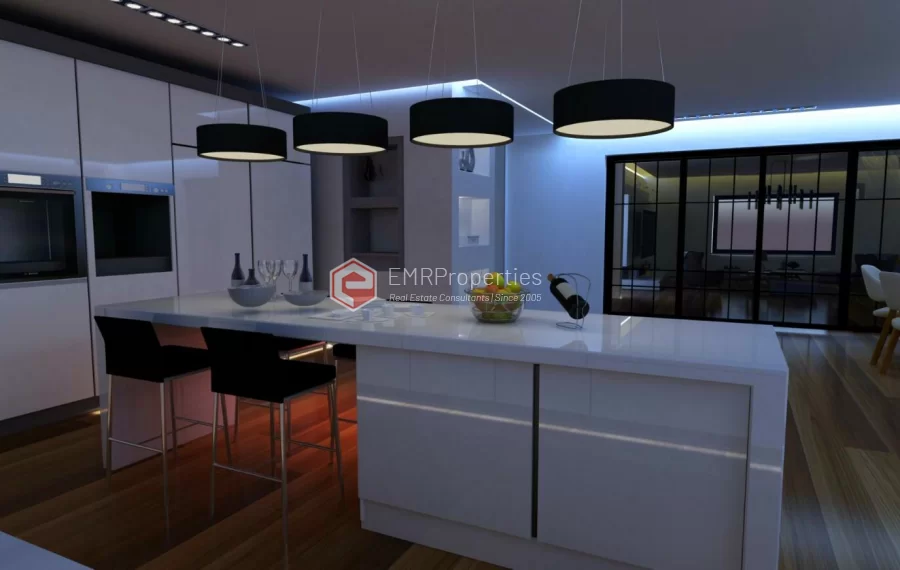 Luksuzni penthouse sa 4 spavace sobe sa velikom terasom i panoramskim pogledom na prodaju u Mahmutla