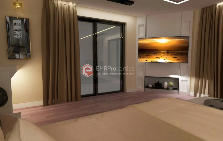 Luksuzni penthouse sa 4 spavace sobe sa velikom terasom i panoramskim pogledom na prodaju u Mahmutla