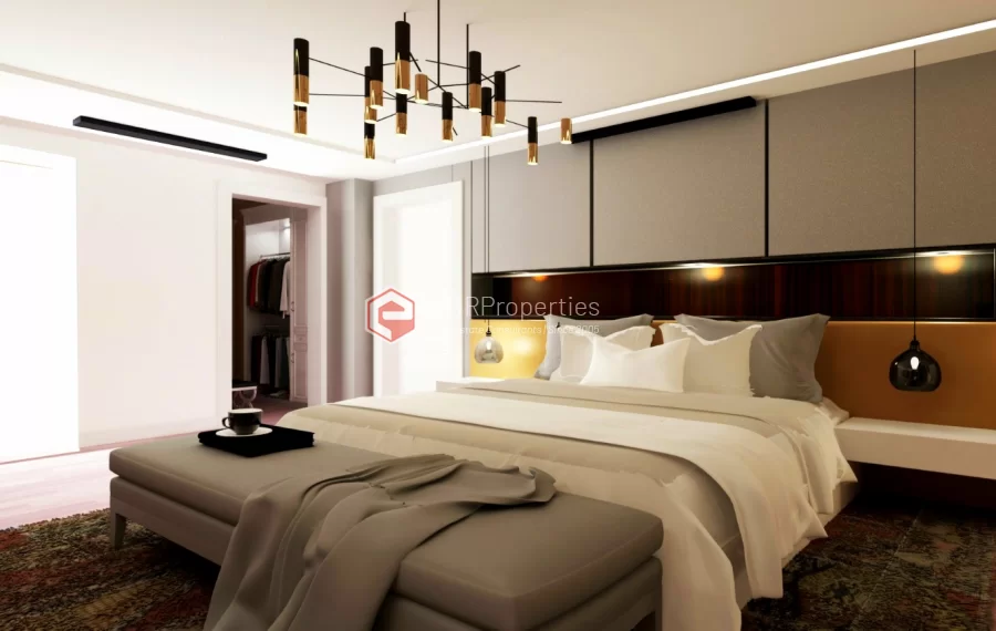 Luksuzni penthouse sa 4 spavace sobe sa velikom terasom i panoramskim pogledom na prodaju u Mahmutla