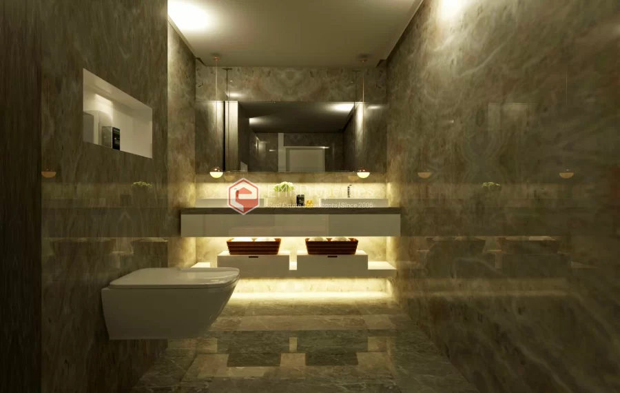 Luksuzni penthouse sa 4 spavace sobe sa velikom terasom i panoramskim pogledom na prodaju u Mahmutla