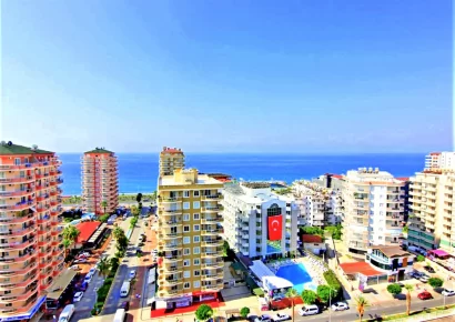 Luxury 4 bedroom penthouse with a huge terrace and panoramic view for sale in Mahmutlar