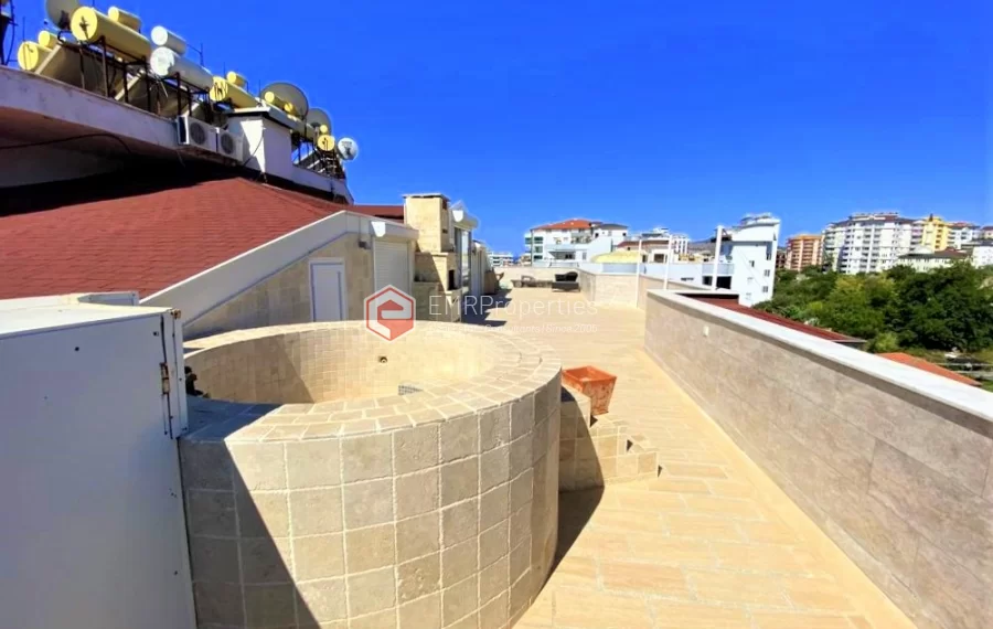 Bright and spacious 4 bedroom duplex penthouse for sale in Tosmur